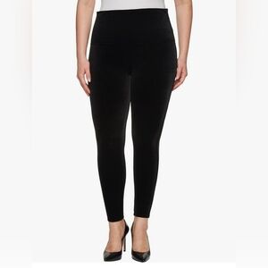 Spanx Black Velvet Leggings